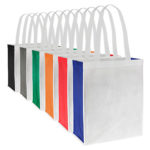 Bolsa Reutilizable Star TNT 20x25x7.5cm