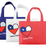 Bolsa TNT Vamos Chile 29x21.5cm