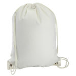 Mochila Simple de Polyester-Algodón 34x44cm