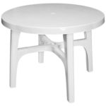 Mesa Plástica Redonda