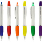 Bolígrafo con Destacador Wind Satin