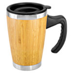 Mug de Bamboo con Asa Plástica