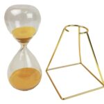 RELOJ ARENA DORADA