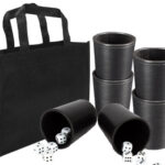 Set de 6 Cachos de PU Negro