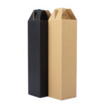 Caja autoarmable con asas, para 1 botella de Vino