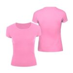 Polera Manga Corta Algodón Mujer