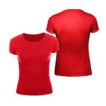 Polera Manga Corta Algodón Mujer - Imagen 3