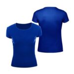 Polera Manga Corta Algodón Mujer - Imagen 2