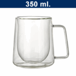 Vaso de vidrio doble pared M9