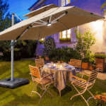 Quitasol WINDPROOF – UV – LED de 3x3M - Imagen 3