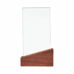 Trofeo Galvano de Madera y Cristal "Lido" - Imagen 3