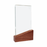 Trofeo Galvano de Madera y Cristal "Lido" - Imagen 2
