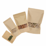 Bolsa doypack 1500ml de papel kraft, para Alimentos - Imagen 3
