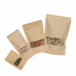 Bolsa doypack 80ml de papel kraft, para Alimentos - Imagen 3