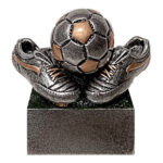 Trofeo Resina Botínes Fútbol MI8