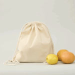 Mochila de algodón 6 onzas tipo mochila 42x38 (cm) - Imagen 2
