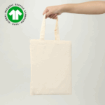 Bolsa de algodón Orgánico Certificado 30x24 (cm)