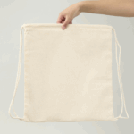 Mochila de algodón 8 onzas tipo mochila 42x38 (cm)