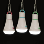 Lámpara colgante tipo Ampolleta de 1W con 6 LED - Imagen 2