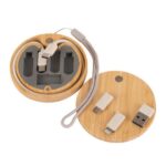 Connect Multicargador 6 en 1 de Bamboo y Trigo.