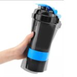 Vaso Gym para batidos proteína "SHAKE", con 4 compartimentos. - Imagen 4