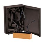 Galvano Cristal con Base de Madera BLAS 24