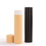 Caja tubular grande de cartón con tapa, para regalos. 2L