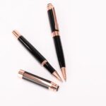 Set de Escritura "THORTON" negro con detalles encobrizados. - Imagen 3