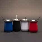 Vaso Térmico metálico "MATE" 300ml. con Bombilla - Imagen 6