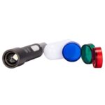 USB Linterna Táctica y lámpara recargable "HOOK" 15-en-1 - Imagen 5