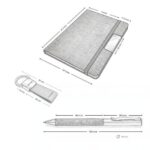 Set PARATY: Libreta de Notas, Bolígrafo y Llavero - Imagen 5