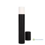 Tubo Porta-Lápiz o Bolígrafo, en cartón forrado negro.