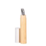 Bolígrafo metálico "AIRLIE" con grip de bamboo y estuche. - Imagen 2