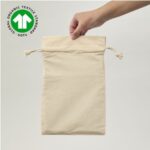 Saquito de algodón Orgánico Certificado 30x20 (cm)