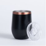 Vaso térmico negro/encobrizado "LEEDS" 350cc