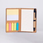 Libreta Memo Set "AURORA" de Eco-Cuero, con Bolígrafo - Imagen 2